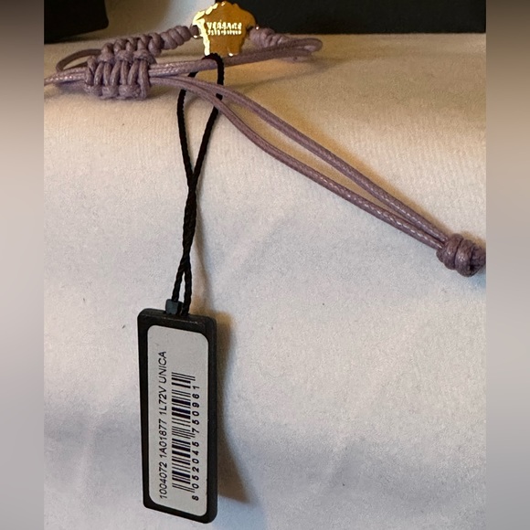 Versace Medusa head string bracelet NEW (AUTHENTIC) - Picture 10 of 11